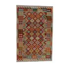 Kilim rug Chobi 198x301 afghan hand woven Kilim