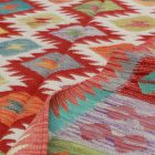 Afghan Kilim rug Chobi 201x298 ethnic hand woven Kilim