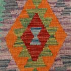Hand woven Maimana Kilim rug 206x292 cm