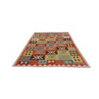Maimana Kilim rug 196x297 hand woven afghan wool Kilim