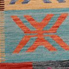 Maimana Kilim rug 196x297 hand woven afghan wool Kilim