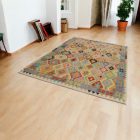 Afghan Kilim rug Chobi 205x297 ethnic hand woven Kilim