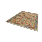 Afghan Kilim rug Chobi 205x297 ethnic hand woven Kilim