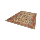 Maimana Kilim rug 202x297 hand woven afghan wool Kilim