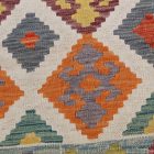 Maimana Kilim rug 202x297 hand woven afghan wool Kilim