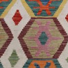 Hand woven Afghan Chobi Kilim rug 203x297 cm
