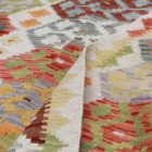 Afghan hand woven Kilim Chobi 212x294 Afghan wool Kilim rug