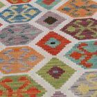 Ethnic Kilim rug Chobi 204x304 hand woven afghan rug