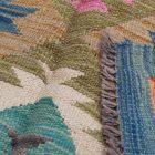 Wool Kilim rug Chobi 203x298 hand woven afghan Kilim rug