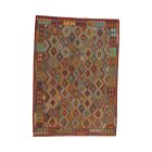 Ethnic Kilim rug Chobi 211x293 hand woven afghan rug