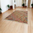 Chobi Kilim rug 202x293 hand woven wool Kilim