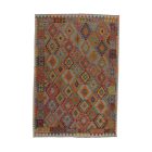 Chobi Kilim rug 202x293 hand woven wool Kilim