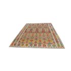 Afghan hand woven Kilim Chobi 205x301 Afghan wool Kilim rug