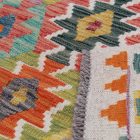 Afghan hand woven Kilim Chobi 205x301 Afghan wool Kilim rug