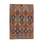 Maimana Kilim rug 199x289 hand woven afghan wool Kilim