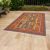 Wool Kilim rug Chobi 204x294 hand woven afghan Kilim rug