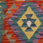 Wool Kilim rug Chobi 204x294 hand woven afghan Kilim rug