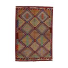Ethnic Kilim rug Chobi 202x297 hand woven afghan rug