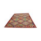 Ethnic Kilim rug Chobi 202x297 hand woven afghan rug