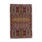 Kilim rug Chobi 194x297 afghan hand woven Kilim