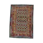 Maimana Kilim rug 216x305 hand woven afghan wool Kilim