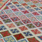 Maimana Kilim rug 216x305 hand woven afghan wool Kilim