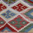 Maimana Kilim rug 216x305 hand woven afghan wool Kilim