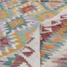 Wool Kilim rug Chobi 250x296 hand woven afghan Kilim rug
