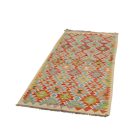 Ethnic Kilim runner rug Chobi 85x203 hand woven afghan rug