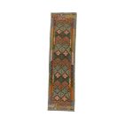 Wool Kilim runner rug Chobi 79x292 hand woven afghan Kilim rug