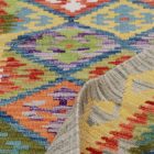 Wool Kilim runner rug Chobi 79x292 hand woven afghan Kilim rug