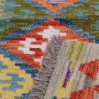 Wool Kilim runner rug Chobi 79x292 hand woven afghan Kilim rug