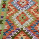 Maimana Kilim runner rug 84x302 hand woven afghan wool Kilim