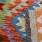 Maimana Kilim runner rug 84x302 hand woven afghan wool Kilim