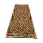 Chobi Kilim runner rug 89x293 hand woven wool Kilim