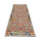 Chobi Kilim runner rug 89x293 hand woven wool Kilim