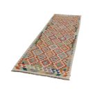 Chobi Kilim runner rug 89x293 hand woven wool Kilim