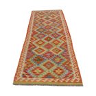 Ethnic Kilim runner rug Chobi 84x296 hand woven afghan rug