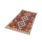 Afghan Kilim runner rug Chobi 81x186 ethnic hand woven Kilim