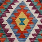 Afghan Kilim runner rug Chobi 81x186 ethnic hand woven Kilim