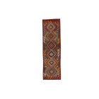 Ethnic Kilim runner rug 73x239 hand woven afghan rug