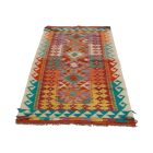 Ethnic Kilim runner rug Chobi 85x194 hand woven afghan rug