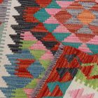 Wool Kilim runner rug Chobi 83x202 hand woven afghan Kilim rug