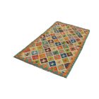 Kilim runner rug Chobi 82x188 afghan hand woven Kilim