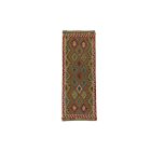 Afghan hand woven Kilim runner rug 88x230 Maimana Kilim rug