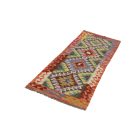 Ethnic Kilim runner rug Chobi 64x198 hand woven afghan rug