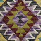 Ethnic Kilim runner rug Chobi 64x198 hand woven afghan rug