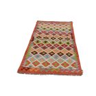 Afghan Kilim runner rug Chobi 87x199 hand woven Kilim rug