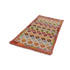 Afghan Kilim runner rug Chobi 87x199 hand woven Kilim rug