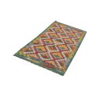 Afghan Kilim runner rug Chobi 80x192 ethnic hand woven Kilim